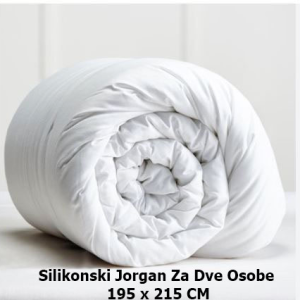 Hotelski silikonski jorgan za dve osobe 195x215 cm Zimski jorgan